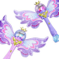 Fairy Fairy varázspálca formájú automata buborékfújó pisztoly (BBJ)