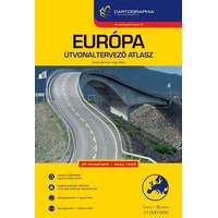  Európa útvonaltervező atlasz 1:1 000 000