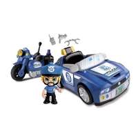 Famosa Famosa Pinypon Action - 2 Rendőrségi jármű 1 rendőr figurával