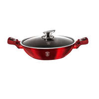 Berlinger Haus Berlinger Haus BH-7110 Burgundy Metallic Line Wok fedővel 30cm