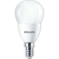 Philips PHILIPS LED izzó, E14, kisgömb, P48, 7W, 806lm, 2700K, PHILIPS "CorePro"