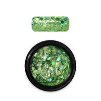 Moyra Moyra Holo glitter mix 08. Zöld