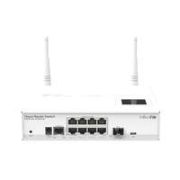 MikroTik Mikrotik CRS109-8G-1S-2HnD-IN L3 Gigabit Ethernet (10/100/1000) Ethernet-áramellátás (PoE) támoga...