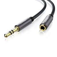 Ugreen UGREEN AV118 AUX jack audio hosszabbító kábel 3,5 mm, 1,5 m (fekete)