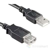 Goobay Goobay USB Verl AA 030 HiSpeed 0.3m USB kábel 0,3 M USB A Fekete