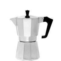 Nonbrand Espresso 6 személyes kotyogós Kávéfőző, Inox