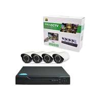 Nonbrand Full AHD CCTV 4 Kamerás Komplett Biztonsági Megfigyelő Rendszer Full HD 6145AHD-4