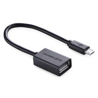 Ugreen Ugreen 10396 USB kábel 0,12 M USB 2.0 USB A Micro-USB B Fekete