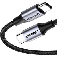 Ugreen Ugreen 50150 USB kábel 1 M USB 2.0 USB C Fekete, Ezüst