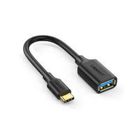 Ugreen Ugreen 30701 USB kábel 0,15 M USB 3.2 Gen 1 (3.1 Gen 1) USB C USB A Fekete