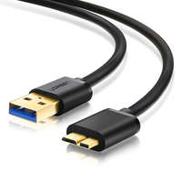 Ugreen Ugreen 10840 USB kábel 0,5 M USB 3.2 Gen 1 (3.1 Gen 1) Micro-USB A Micro B Fekete