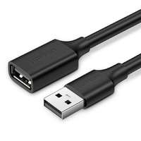 Ugreen UGREEN US103 USB 2.0 hosszabbító kábel, 3 m (fekete)