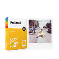 Polaroid Polaroid színes i-Type Film, fotópapír fehér kerettel, új i-Type kamerához, 8db instant fotó