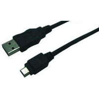 Logilink LogiLink CU0014 USB kábel 1,8 M USB 2.0 USB A Mini-USB B Fekete