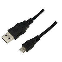 Logilink LogiLink 1m USB A-USB Micro B USB kábel USB 2.0 Micro-USB B Fekete