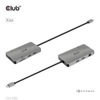 CLUB3D CLUB3D CSV-1593 hálózati csatlakozó USB 3.2 Gen 1 (3.1 Gen 1) Type-C 16200 Mbit/s Fémes