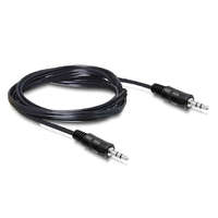 Sbox SBOX 3.5-3.5-M/M-2 audio kábel 2 M 3.5mm Fekete
