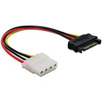 Delock Ada delock 60115 15pin sata apa - 4pin molex anya hálózati adapter