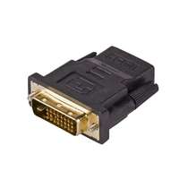 Dual Akyga Adapter AK-AD-41 DVI-D Dual link M - HDMI F black color - Adapter - Digital/Display/Video D...