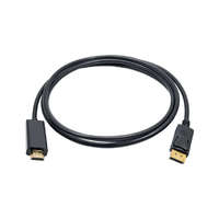 Akyga Akyga AK-AV-05 video átalakító kábel 1,8 M HDMI A-típus (Standard) DisplayPort Fekete, Arany