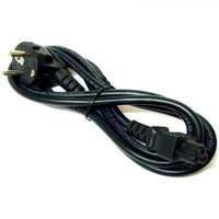 Akyga Akyga Cable power AK-NB-08A Hybrid standard C/E/F CEE 7/7 - Euro 3-Pin C5 IEC - Kabel - 1 m Feket...