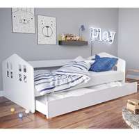 Kocot Kids Kocot Kids Kacper Ifjúsági ágy ágyneműtartóval és matraccal #fehér - Többféle méretben