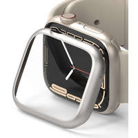 Ringke Ringke Bezel stílusos acél védőborítás Apple Watch 7 41mm-es ezüst (AW7-41-09) tok