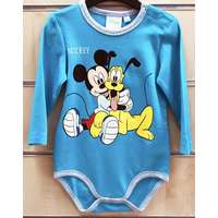 Disney DISNEY body Mickey Egér és Pluto kék 3-6 hó (62-68 cm)