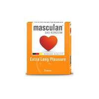 Long Masculan óvszer 3db Extra Long Pleasure