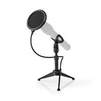 Nedis Mikrofon állvány | Láb Alap | Magasság tartomány: 194 - 230 mm | Tartó átmérő: 40 mm-es mm | ABS...