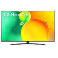 LG LG 50NANO763QA 4K UHD NanoCell Smart LED Televízió, 126 cm, HDR, WebOS, ThinQ AI