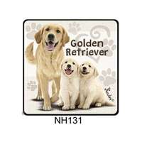Nevesajándék Hűtőmágnes kutyus Golden retriever NH131