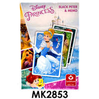 Disney Memória kártya, Hercegnők ,MINI,Fekete Péter