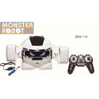 Monster R/C robot, Monster, el., USB töltővel, táncol, 27x13x18 cm dob.