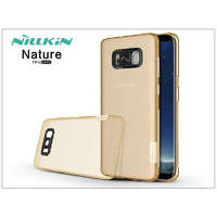 Nillkin Samsung G955F Galaxy S8 Plus szilikon hátlap - Nillkin Nature - aranybarna