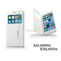 Cover Apple iPhone 6 Plus flipes tok - Kalaideng Iceland 2 Series View Cover - fehér