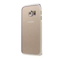 Samsung LOVE MEI telefonvédő alumínium keret (BUMPER) EZÜST Samsung Galaxy S6 EDGE (SM-G925F)