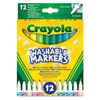 Crayola Crayola vékony hegyű kimosható Filctoll 12db