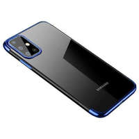 Hurtel Clear Color tok Gel TPU gömbölyű tok Samsung Galaxy A72 4G kék