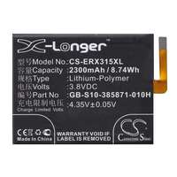 Sony CAMERON SINO Li-Polymer akku (3,8V / 2300mAh, Sony GB-S10-385871-010H kompatibilis) FEKETE Sony X...