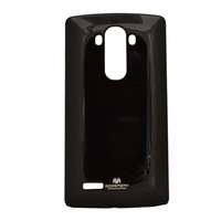 LG MERCURY Goospery szilikon telefonvédő (csillámporos) FEKETE LG G4 (H815)