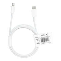 Haffner Type-c kábel iPhone Lightning 8 pin csatlakozóval - Power Delivery PD18W 2A C973 fehér 2 méteres