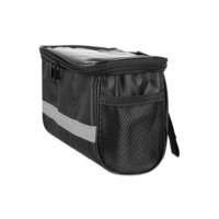 Kik Kormányra szerelhető vízálló kerékpáros táska 3l, fekete