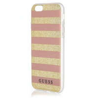 Guess Guess GUHCP6STGPI iPhone 6 / 6S rózsaszín Hardcase Etnikai Chic Stripes 3D telefon tok telefontok