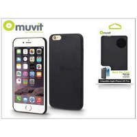 Apple Apple iPhone 6 Plus/6S Plus hátlap - Muvit Back Thin Case - fekete