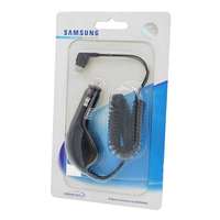 Samsung SAMSUNG autós töltő (5V / 700mA + beépített kábel) FEKETE Samsung SGH-E900, Samsung SGH-X820, Sam...