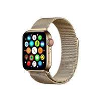 Apple Mercury arany okosóra fém szíj, Apple Watch 4/5/6/7/SE 42MM