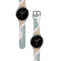 Hurtel Strap Moro okosóra csereszíj Samsung Galaxy Watch 46mm csereszíj Camo fekete (17) tok