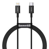 Baseus Baseus Superior USB Type-c - Lightning gyors töltés adatkábel Power Delivery 20 W 1 m fekete (CAT...