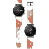 Hurtel Strap Moro Csereszíj Huawei Watch GT2 Pro csereszíj Camo fekete (6) tok